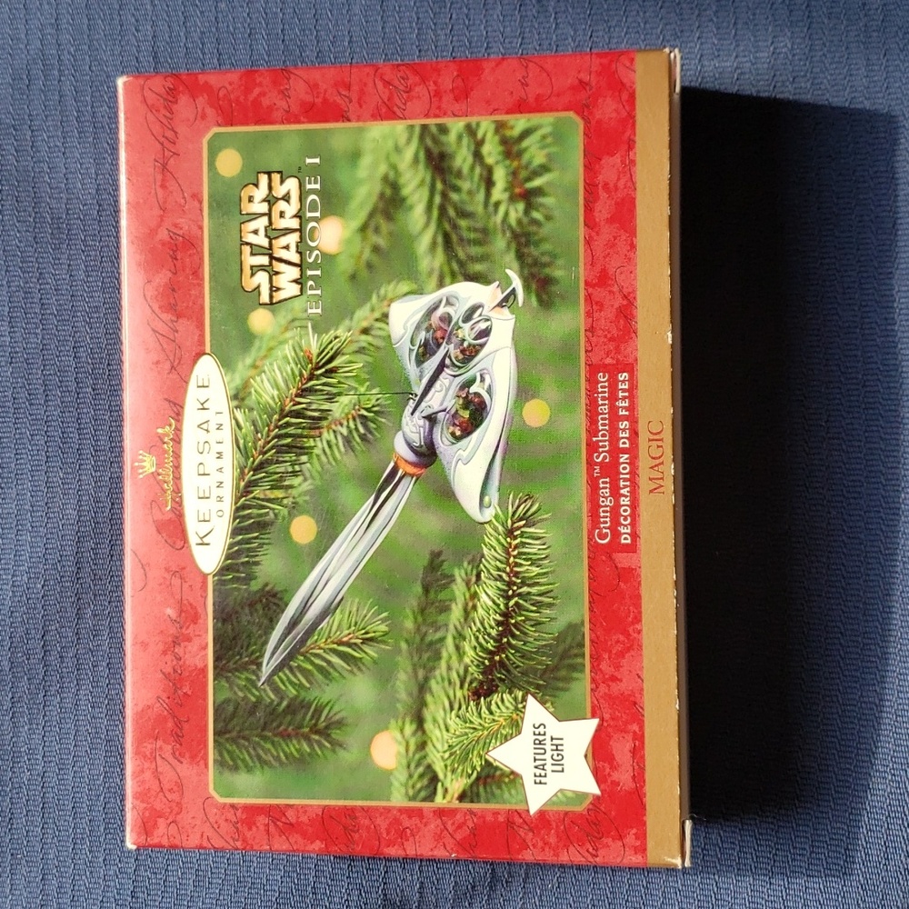 Star Wars Episode I Gungan Submarine Hallmark Ornament